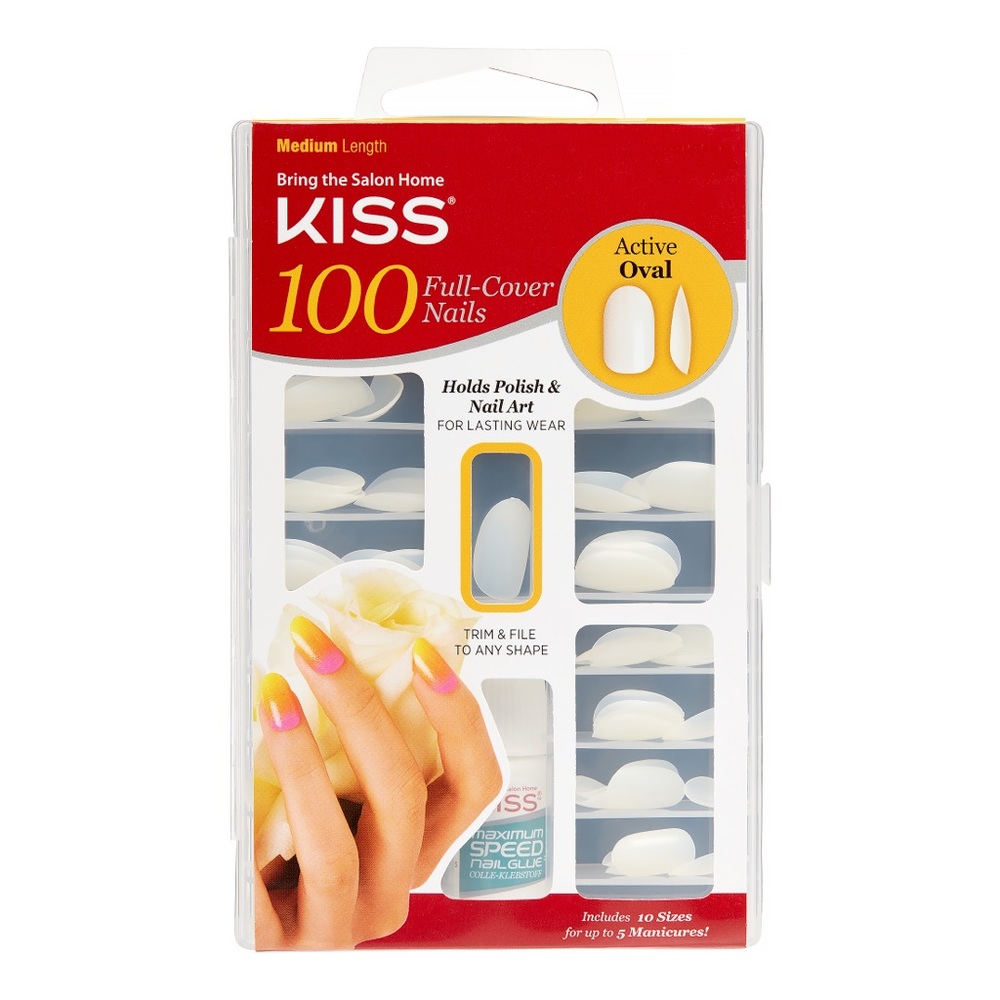 KISS • Oval Nail Covers